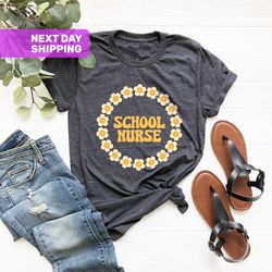 school nurse shirt, school nurse gifts, school nurse t shirt