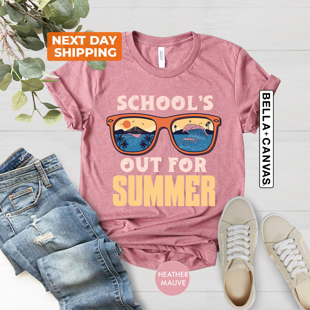 School's Out For Summer Shirt, Out School Shirt, Teacher Gift Shirt, Teacher Shirt, Out Preschool Shirt, End Of School Shirt, Student Shirt - 5.jpg