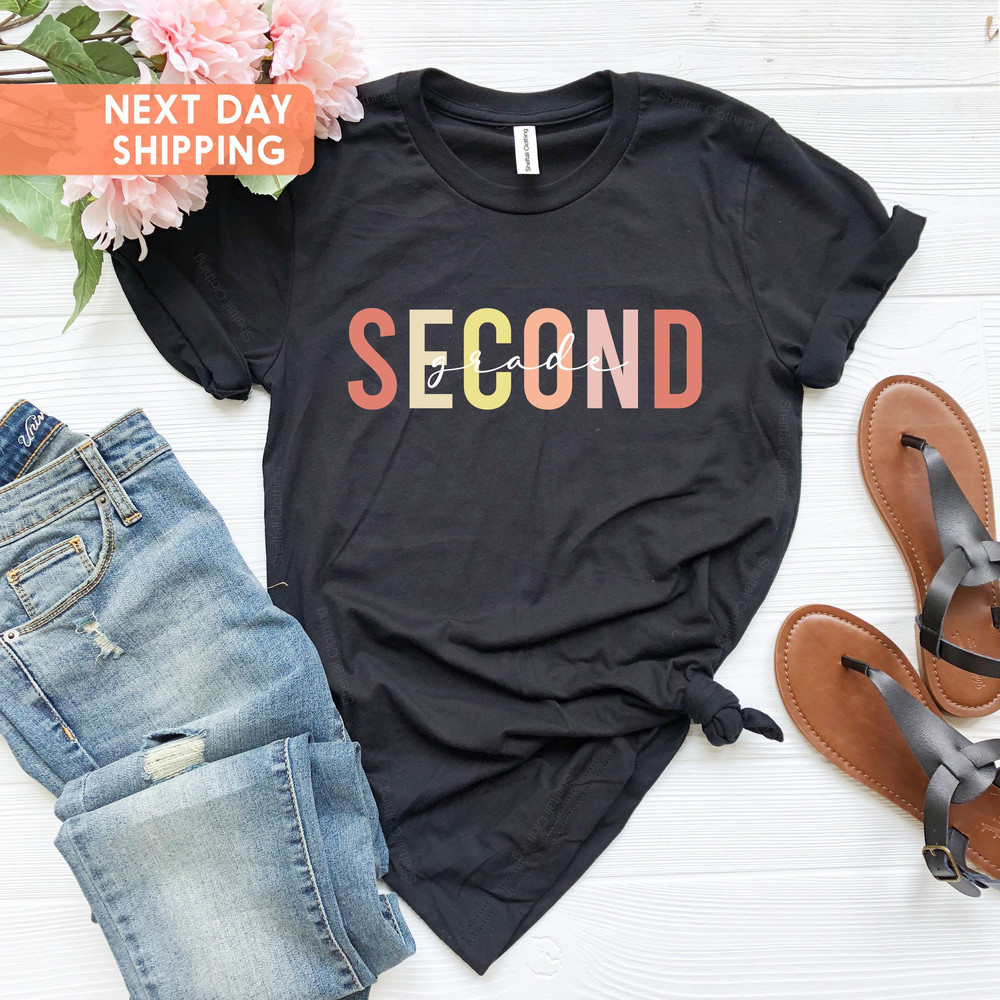 Second Grade Teacher Shirt, 2nd Grade Crew, 2nd Grade Squad, Teacher Gift, 2nd Grade Teacher Shirt, 2nd Grade Shirt, Second Grade Team Shirt - 2.jpg