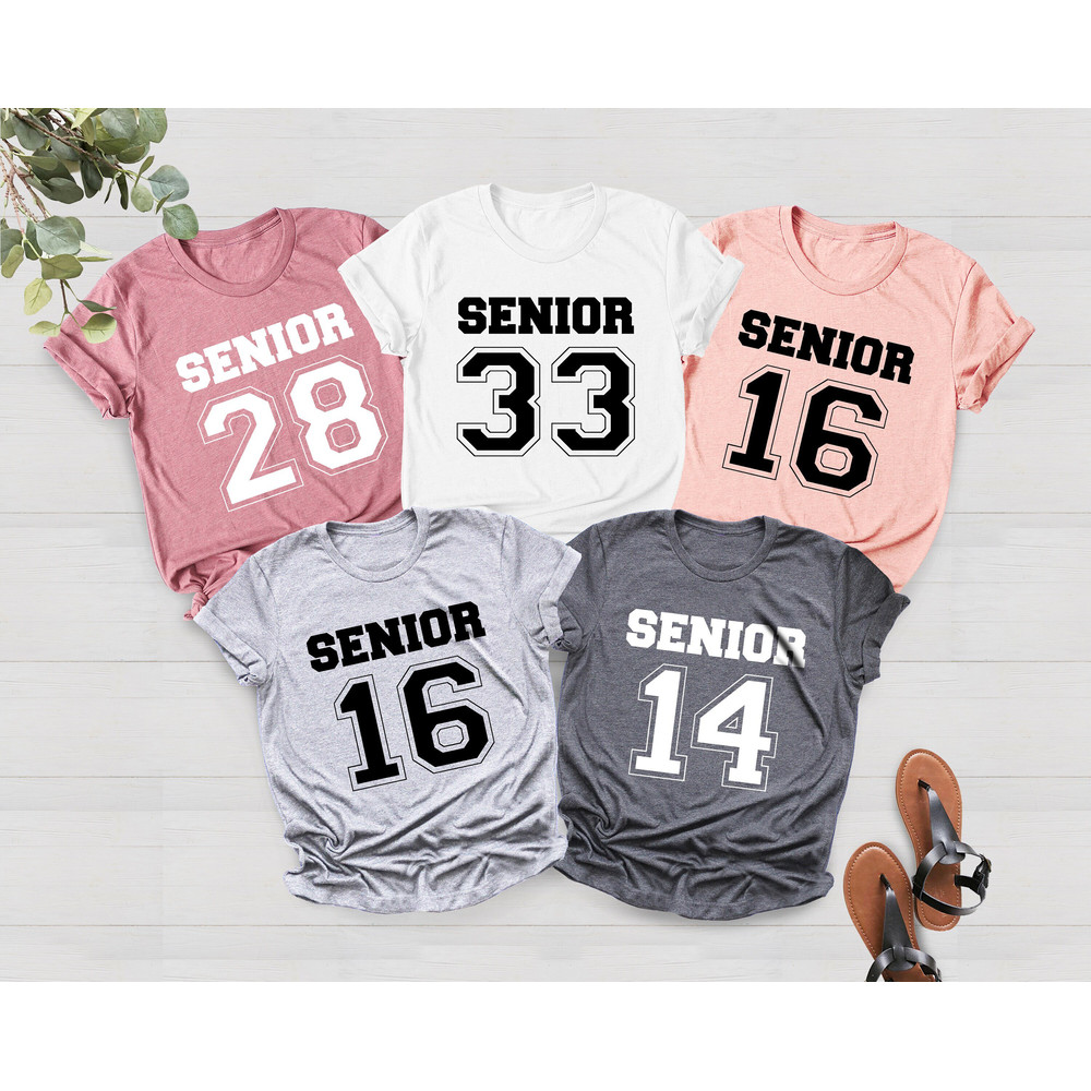 Seniors Shirt 2023, Jersey Number, Graduation Shirt, School Life Shirt, Back to School, Class Of 2023, Funny Senior Shirt, Our Final Chapter - 1.jpg