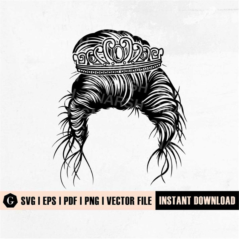 MR-2882023132450-queen-svg-messy-bun-hair-svg-bun-hair-with-crown-svg-image-1.jpg