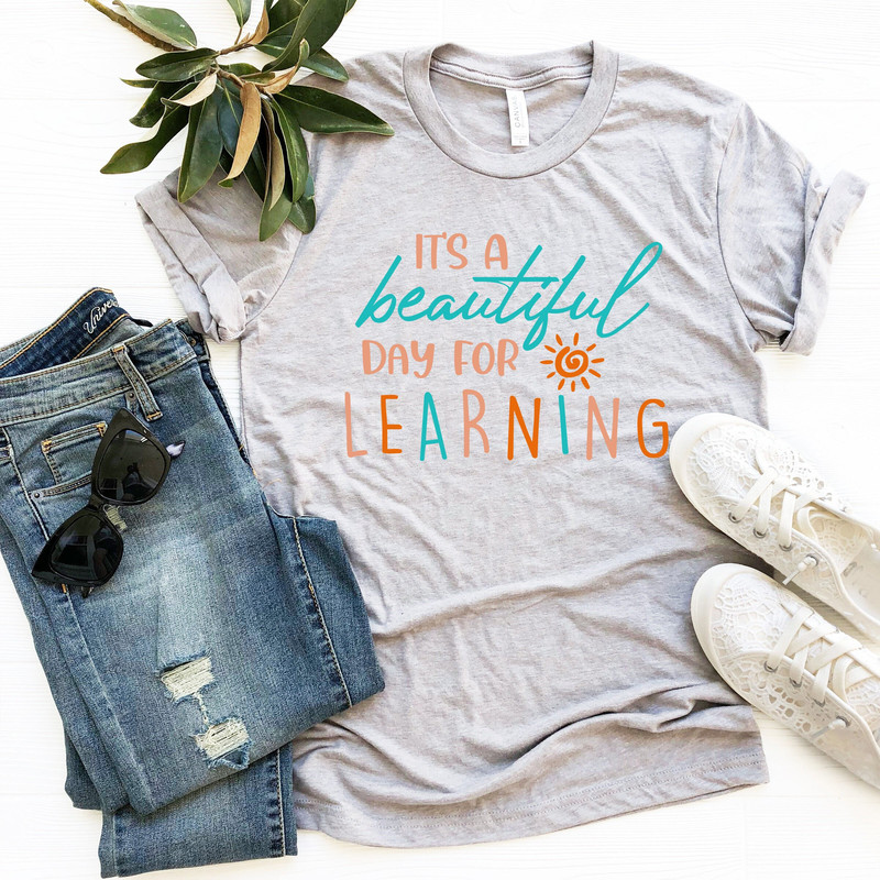 Teacher Shirt, It's a Perfect Day For Learning Tee, Teach Love Inspire Shirt, Team Teacher Tee, Teacher Shirts, Learning Shirt - 4.jpg