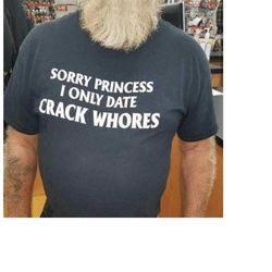 sorry princess tee, iconic clothing, y2k, tee, 2000s fashion, funny shirt, meme shirt, stan twitter, stan twitter shirt,