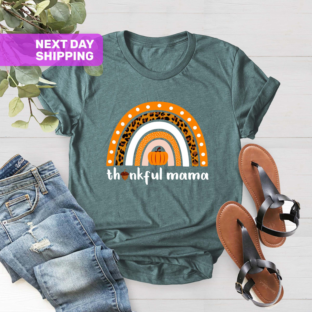 Thanksgiving Shirt, Grandma Thanksgiving Shirt, Thanksgiving Gigi Gift, Family Shirt, Custom Thanksgiving Tee, Cute Mama Thanksgiving Shirts - 2.jpg