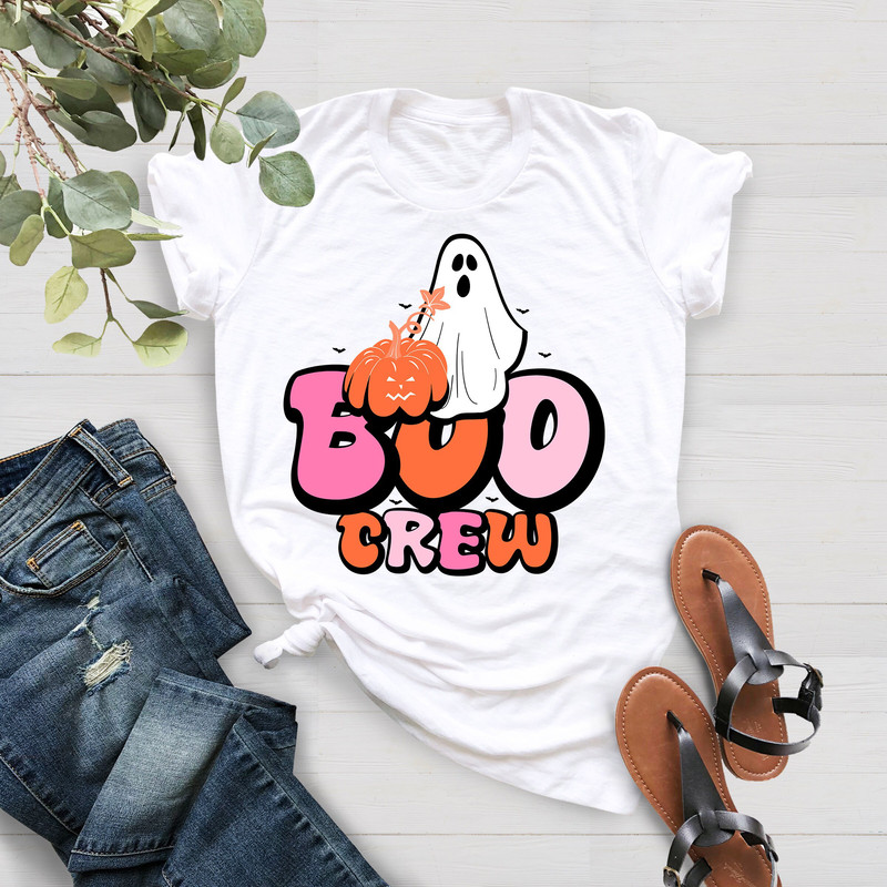 The Boo Crew Shirts, Halloween Shirts, Ghost Shirt, Family Matching Shirts, Kids Halloween Shirts, Halloween Party Shirts - 4.jpg