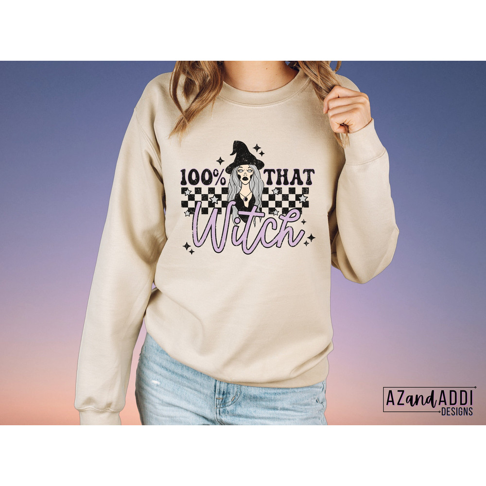 100% That Witch Png, Halloween sublimation, retro Halloween png, bad witch vibes, wicked witch png, retro sublimation - 5.jpg