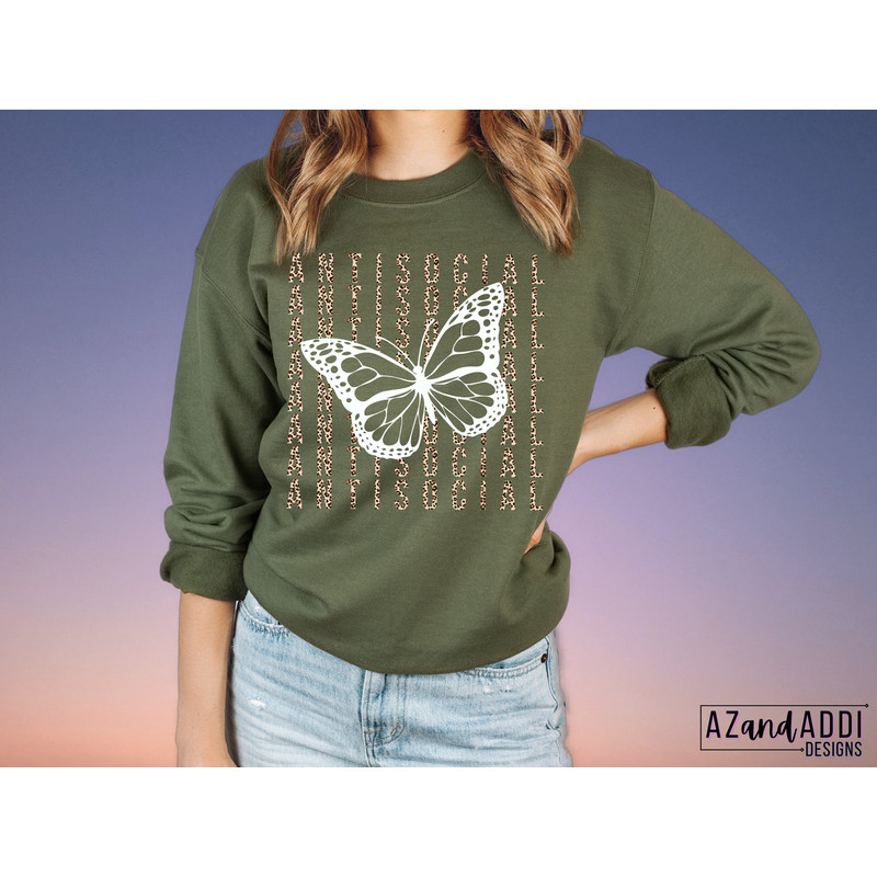 Antisocial butterfly png, png file for sublimation or print, trendy butterfly design, funny png, introverted png - 4.jpg