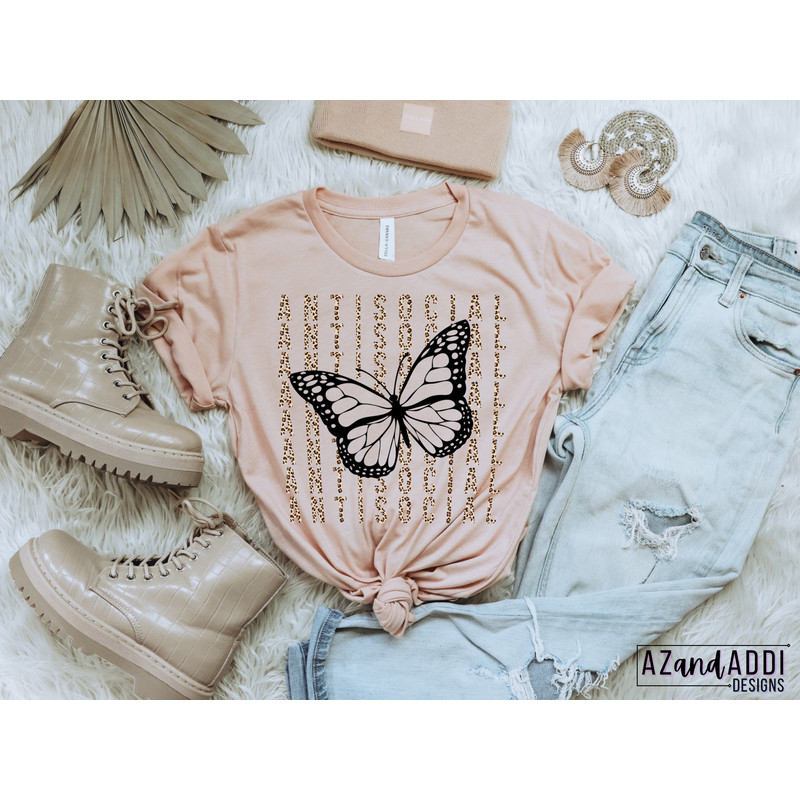 Antisocial butterfly png, png file for sublimation or print, trendy butterfly design, funny png, introverted png - 5.jpg