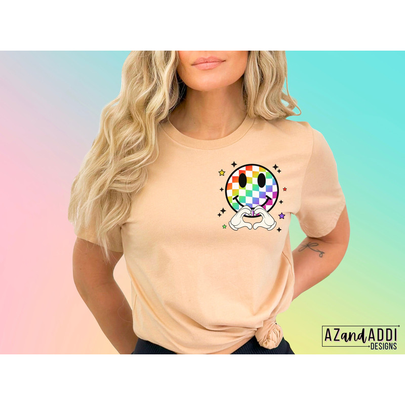 Autism acceptance png, autism awareness month sublimation, autism infinity symbol png, autism smiley face design, trendy front back design - 4.jpg