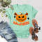 Unisex Halloween Face Shirt, Halloween Party Shirt, Pumpkin Shirt, Halloween Pumpkin Shirt, Women's Halloween Shirt, Cute Pumpkin Face Shirt - 3.jpg