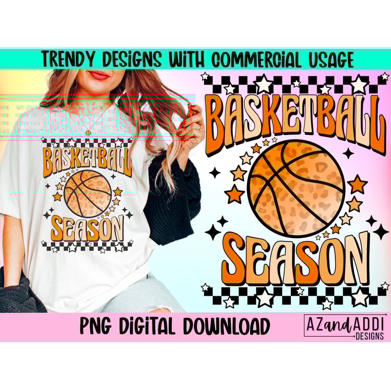 Basketball season png, basketball vibes png, retro basketball png, basketball game day png, basketball mom png, basketball sublimation - 1.jpg