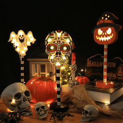Detachable LED Halloween Day Decorative Light Pumpkin