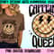 Caffeine queen png, retro coffee png, coffee sublimation design, fueled by iced coffee png, retro smiley face png, coffee digital download - 1.jpg