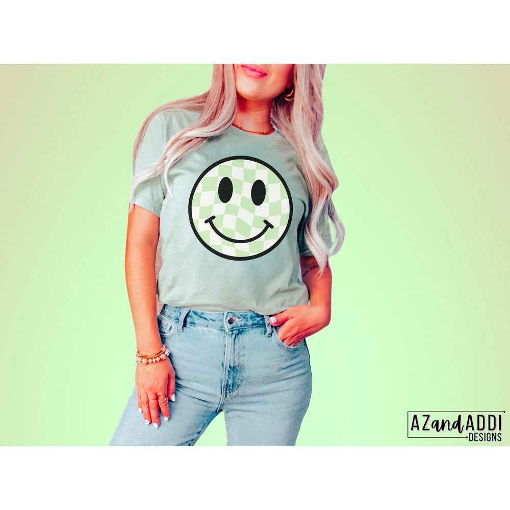 Checkered smiley face bundle, retro smiley face png, smile face sublimation design, trendy smiley face, smiley face shirt, digital download - 8.jpg