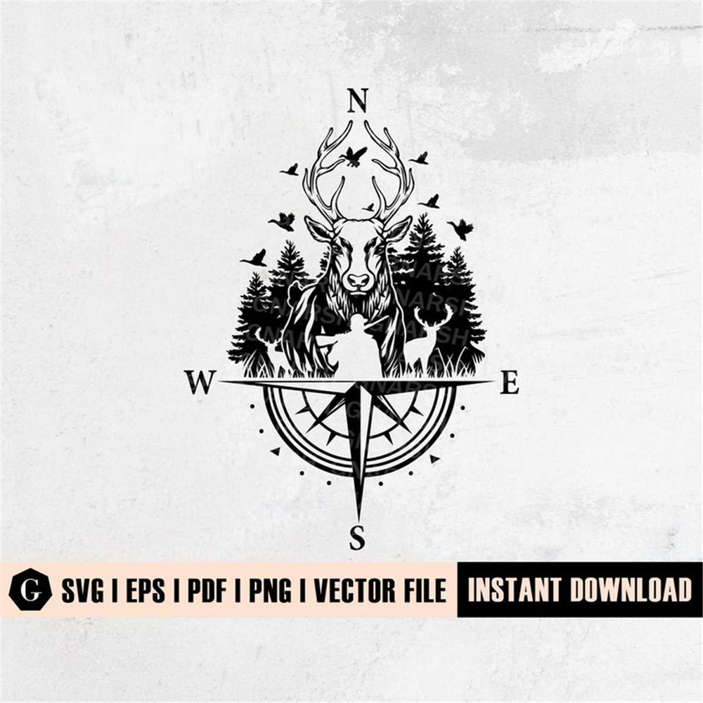 MR-288202314461-deer-hunter-svg-file-deer-antler-svg-compass-svg-deer-image-1.jpg