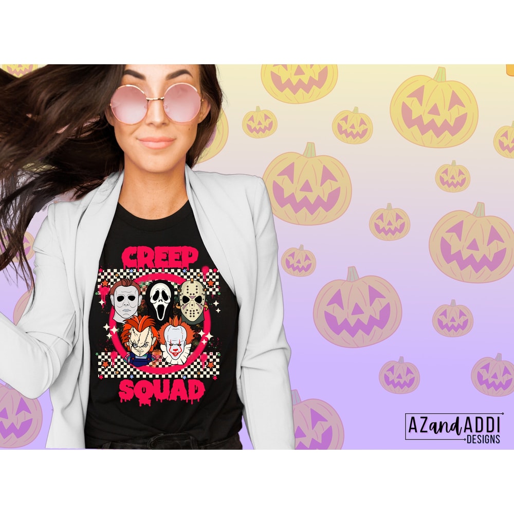 Creep squad Png, Retro Halloween Png, Creep it real png, Halloween sublimation, scary movie png, horror film png, stay spooky png - 5.jpg