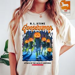 r.l.stine goosebumps shirt, horrorland shirt, halloween shirt, halloween costumes, halloween party tee