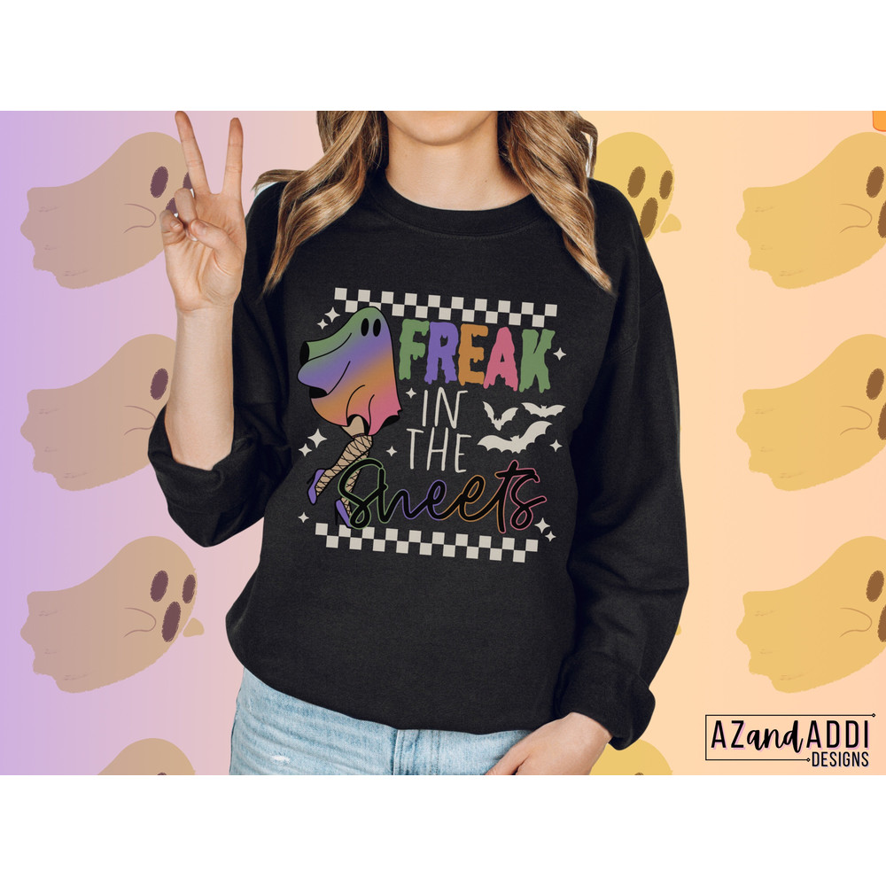 Freak in the sheets Png, Retro Halloween sublimation, spooky ghost png, Halloween Png, spooky season, ghost png - 7.jpg