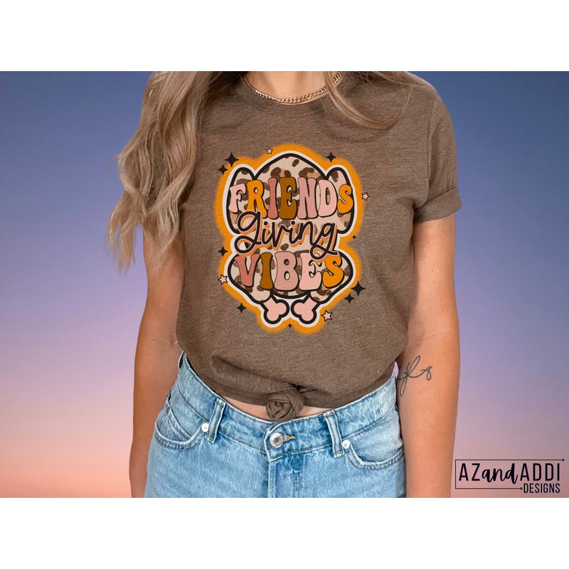 Friendsgiving png, thanksgiving sublimation, Friendsgiving shirt, turkey png, thankful grateful blessed png, fall png, Friendsgiving vibes - 3.jpg