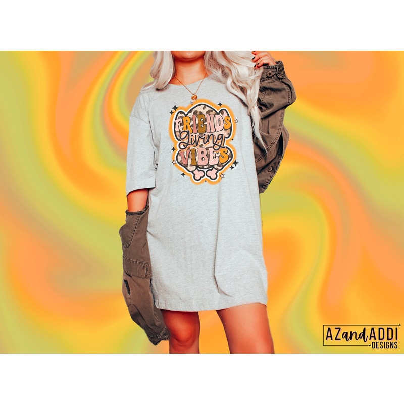 Friendsgiving png, thanksgiving sublimation, Friendsgiving shirt, turkey png, thankful grateful blessed png, fall png, Friendsgiving vibes - 5.jpg