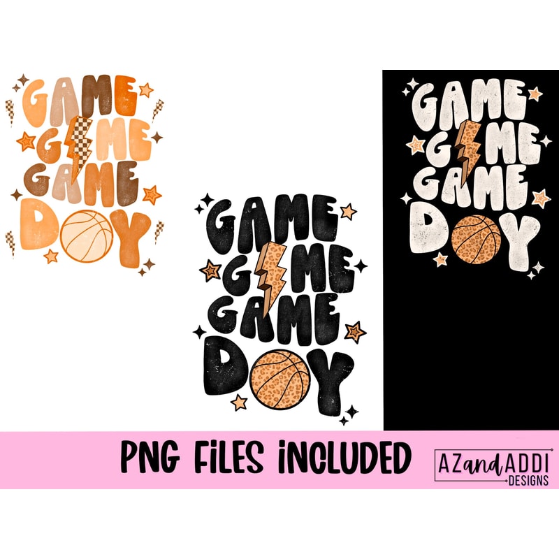 Game day basketball png, retro basketball sublimation design, basketball team png, trendy basketball png, basketball mom png, digital design - 2.jpg