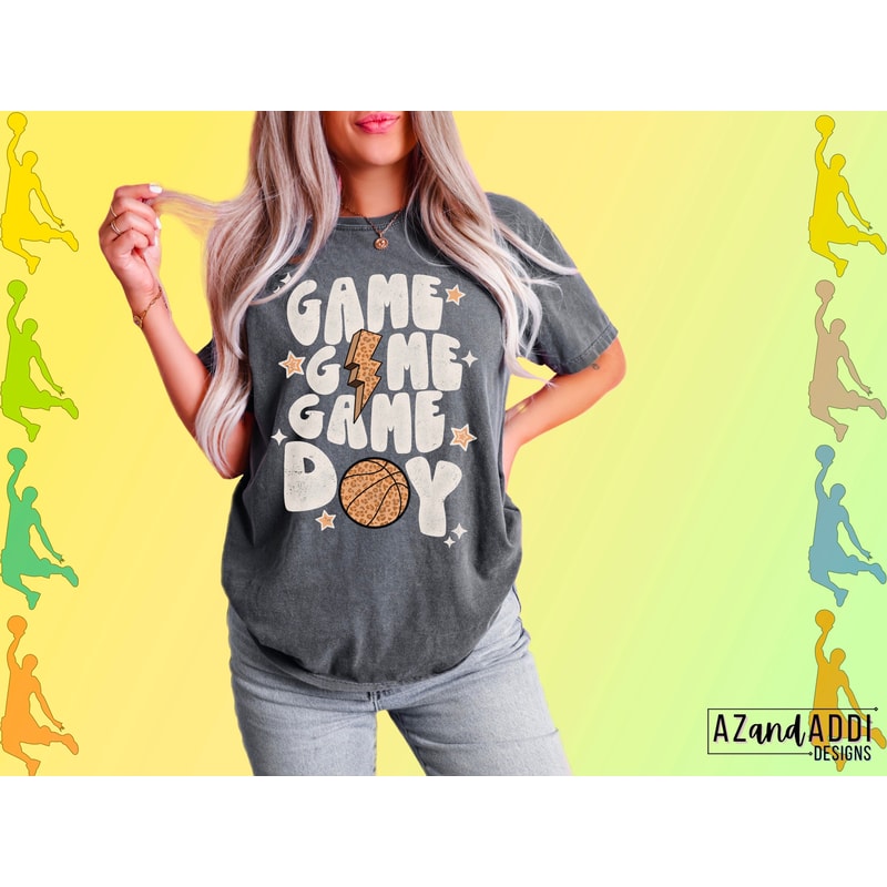 Game day basketball png, retro basketball sublimation design, basketball team png, trendy basketball png, basketball mom png, digital design - 3.jpg
