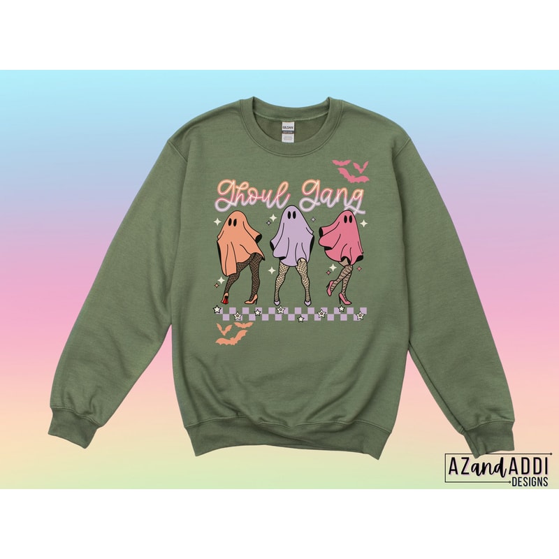 Ghoul Gang Png, Halloween Sublimation, Retro Halloween Png, Retro sublimation, Ghoul Squad, Let’s go Ghouls Png - 7.jpg