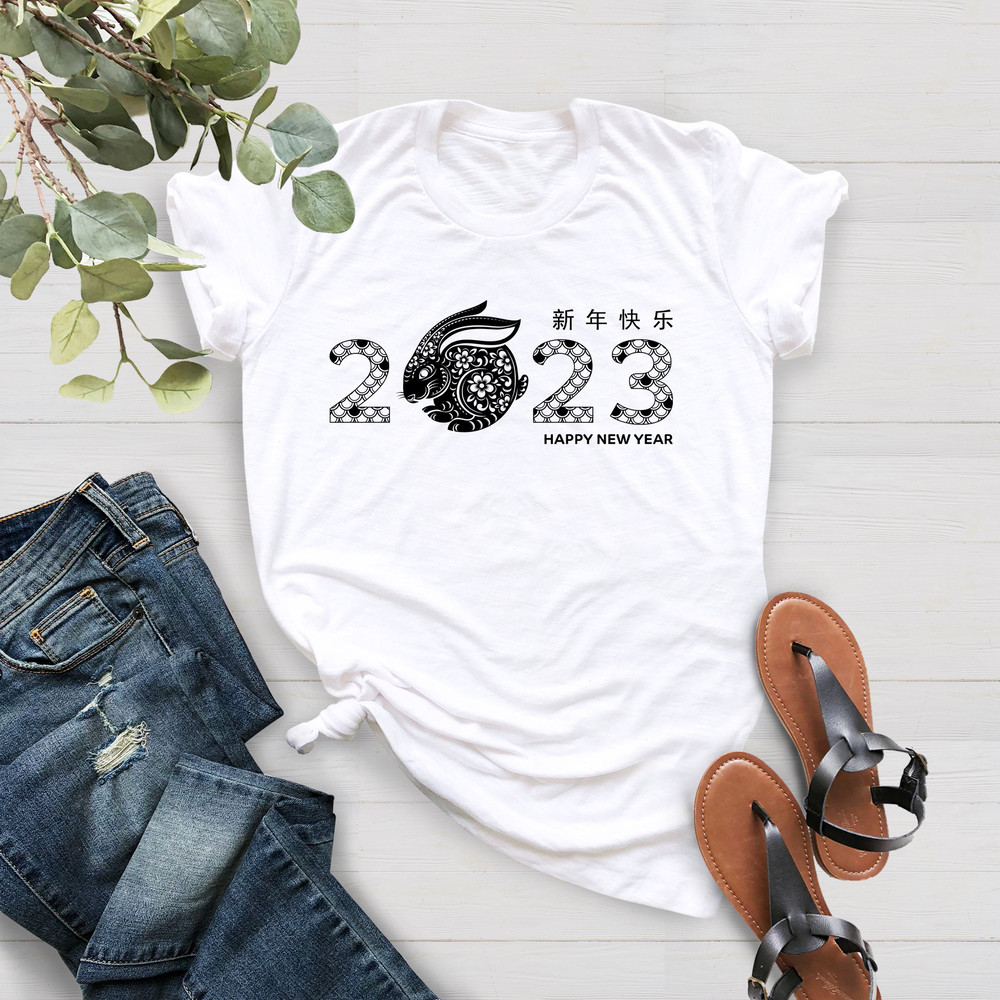 Year of the Rabbit 2023 Chinese New Year 2023,Year Of The Rabbit Unisex Shirt, Chinese New Year 2023 Tee,Chinese Happy New Year 2023 T-shirt - 4.jpg