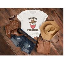 funny cat t-shirt, western cowboy cat shirt, funny rodeo tshirt, cowgirl tee, funny womens cat shirt, cat lover gift, ca