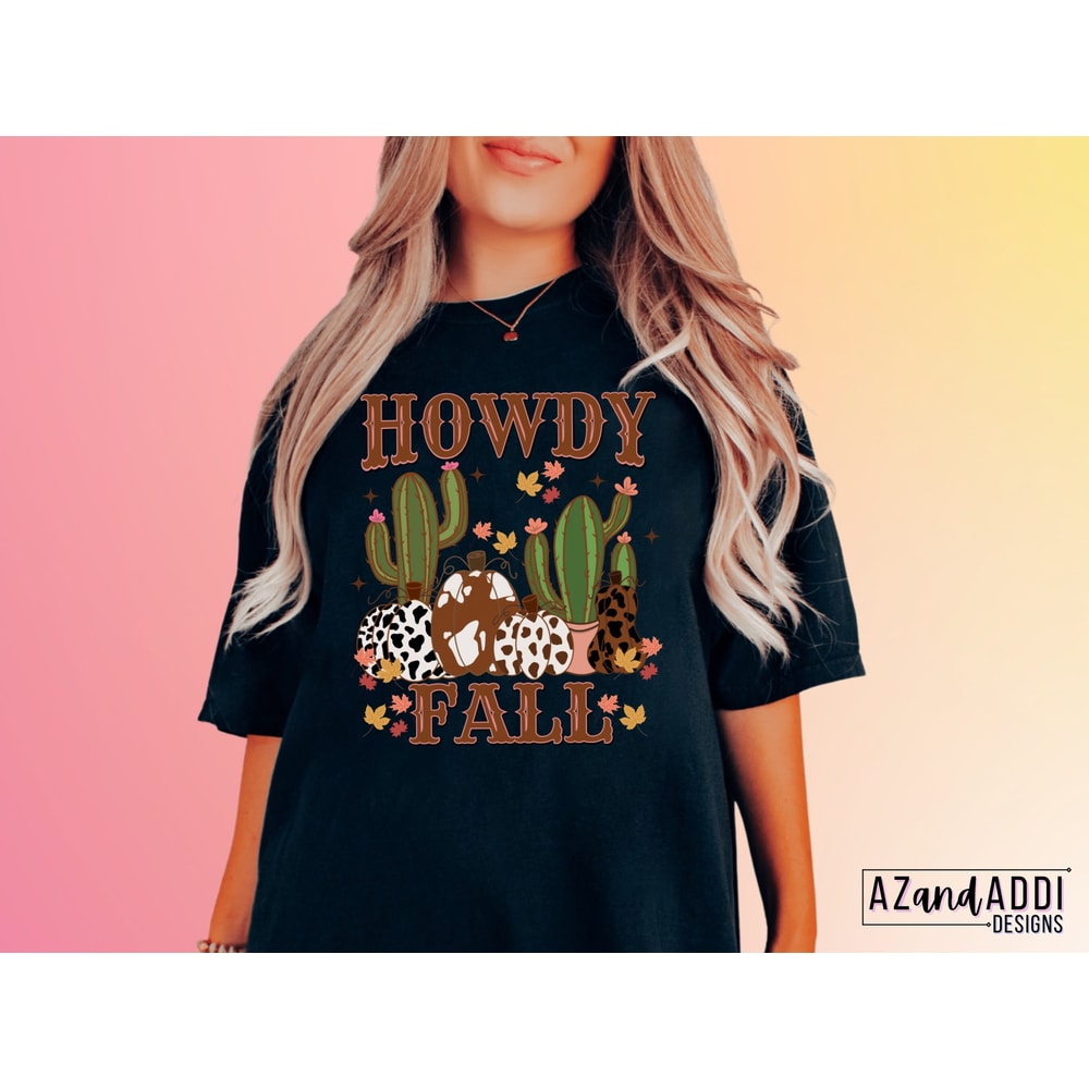 Howdy Fall png, retro fall png, western fall png, western pumpkin png, fall sublimation, western sublimation, howdy pumpkin - 4.jpg