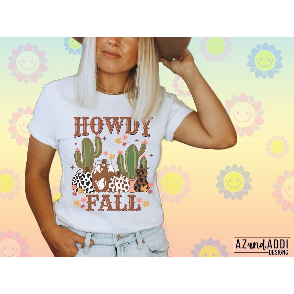 Howdy Fall png, retro fall png, western fall png, western pumpkin png, fall sublimation, western sublimation, howdy pumpkin - 6.jpg