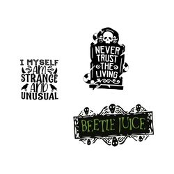 hallowen beetlejuice horror movie logo svg