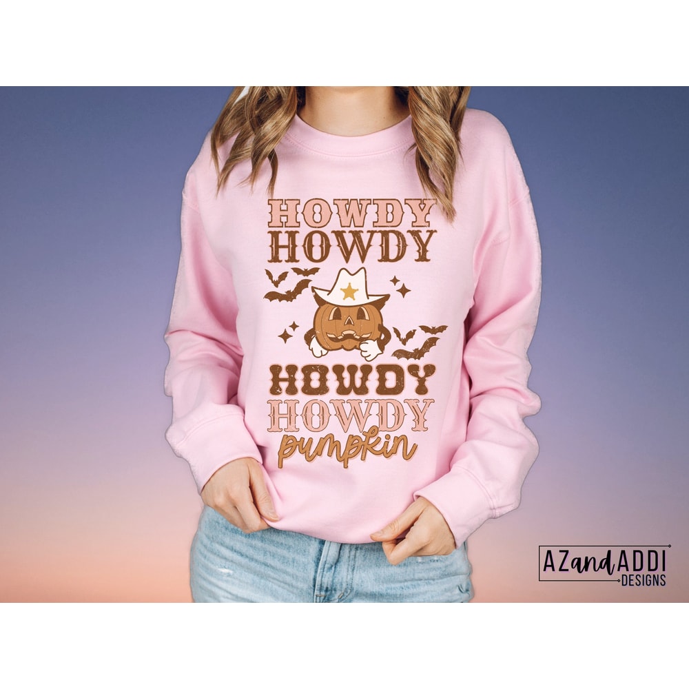 Howdy pumpkin png, western Halloween png, pumpkin cowboy png, western sublimation, Halloween png, boo haw, cowboo - 3.jpg