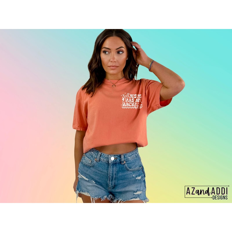 Jesus has my back png, retro Christian sublimation design, Christian png, religious png, trendy Jesus front and back design, digital design - 6.jpg