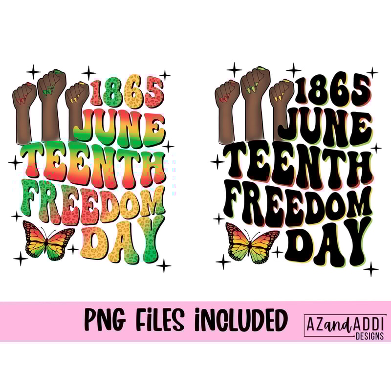 Juneteenth 1865 freedom day png, retro Juneteenth sublimation design, black history png, black culture png, retro digital design download - 2.jpg