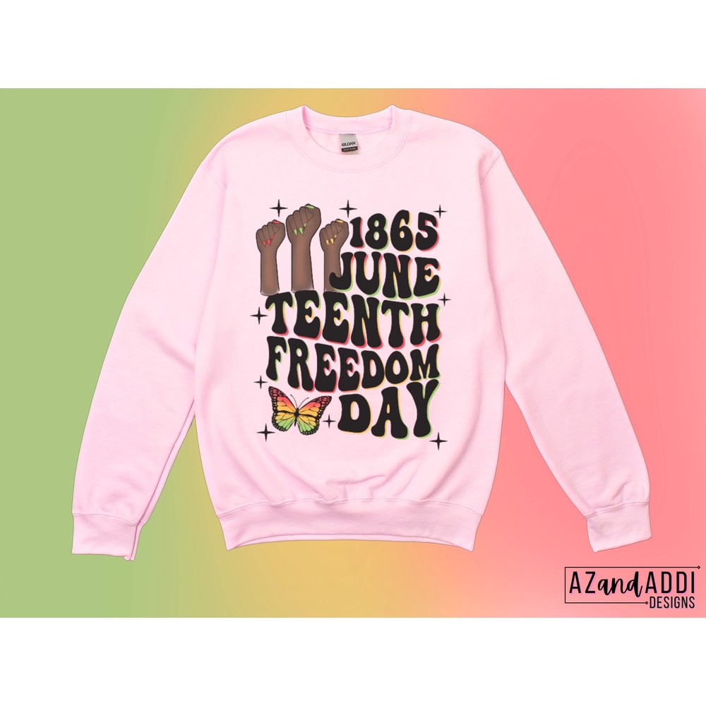 Juneteenth 1865 freedom day png, retro Juneteenth sublimation design, black history png, black culture png, retro digital design download - 4.jpg