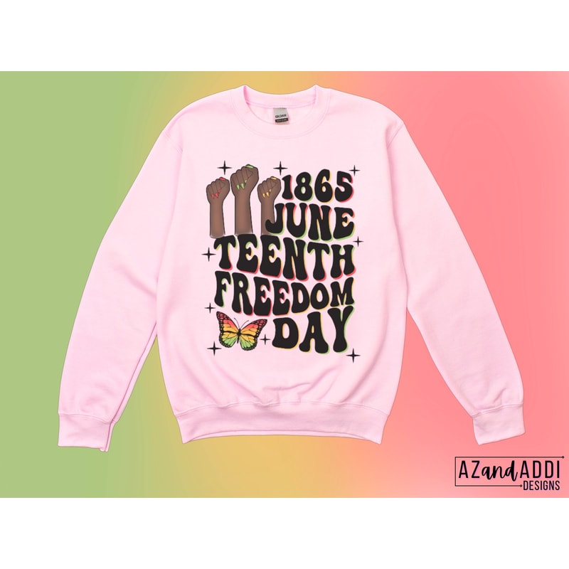 Juneteenth 1865 freedom day png, retro Juneteenth sublimation design, black history png, black culture png, retro digital design download - 4.jpg