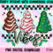 Little Debbie Christmas tree cake png, retro Christmas png, Christmas sublimation, Christmas vibes, checkered Christmas png, tis the season - 1.jpg