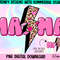 Mama and Mini Sublimation Design, Retro Mom Daughter Png, Digitl download, leopard Mama Mini lightning bolt, girl mama, Mother’s Day png - 1.jpg