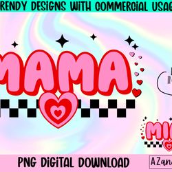 mama mini png, mommy and me png, retro mama png, mama mini s