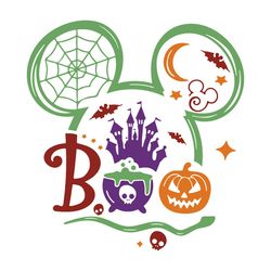 disney halloween boo mickey pumpkin gift svg