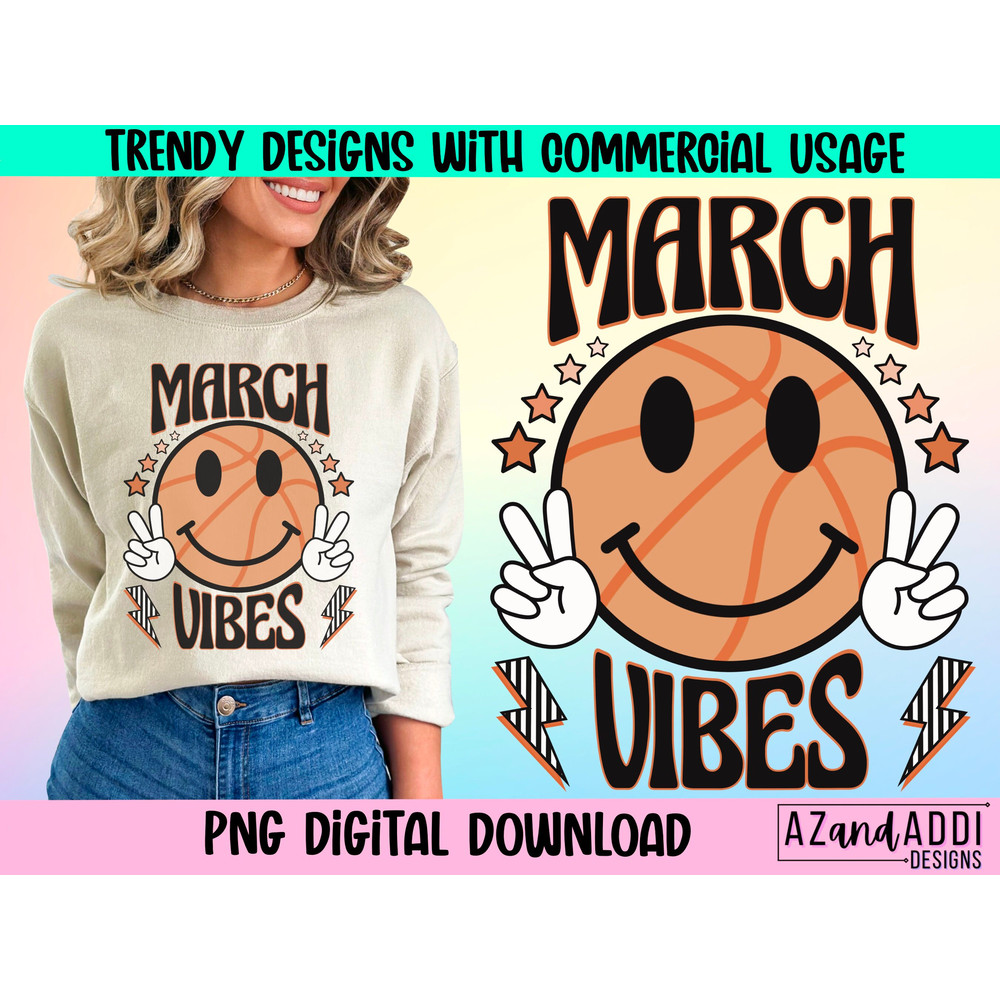 March madness png, retro basketball png, basketballSublimation design, let the madness begin, basketball season png, college basketball png - 1.jpg