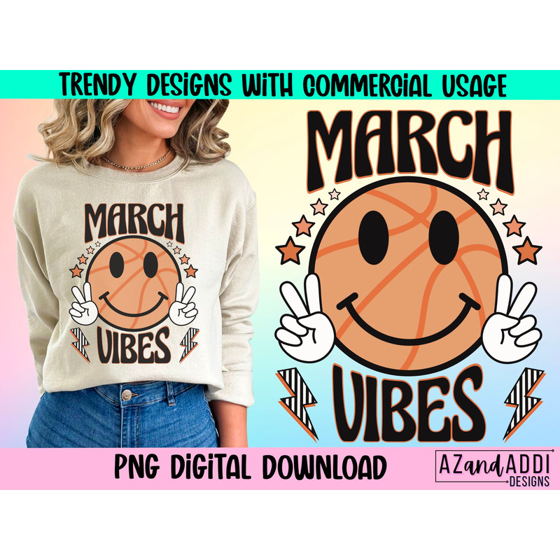 March madness png, retro basketball png, basketballSublimation design, let the madness begin, basketball season png, college basketball png - 1.jpg