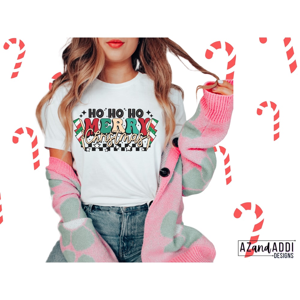 Merry Christmas Png, Ho Ho Ho Png, Retro Christmas Png, Christmas Sublimation, Retro Sublimation, Christmas Digital Download - 2.jpg