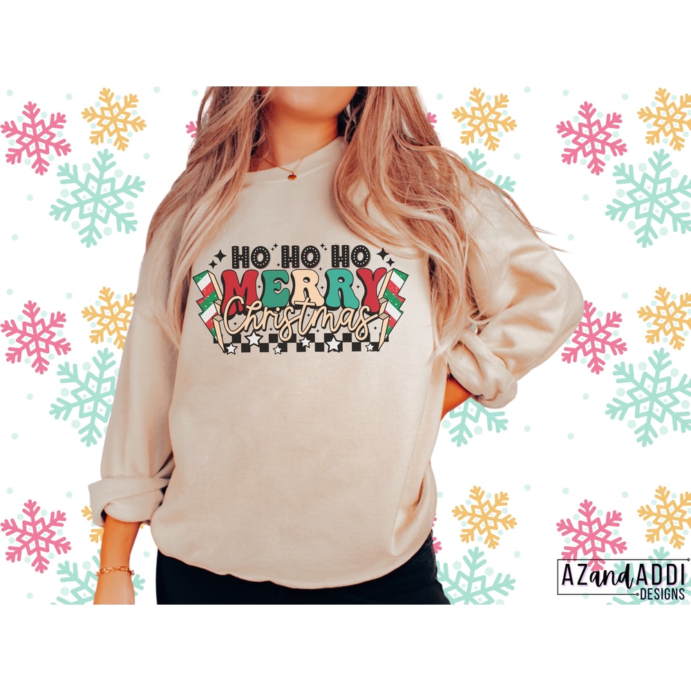 Merry Christmas Png, Ho Ho Ho Png, Retro Christmas Png, Christmas Sublimation, Retro Sublimation, Christmas Digital Download - 4.jpg