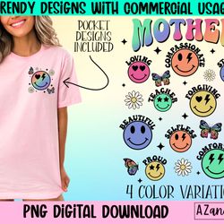 mothers day sublimation, retro mama png, mothers day design,