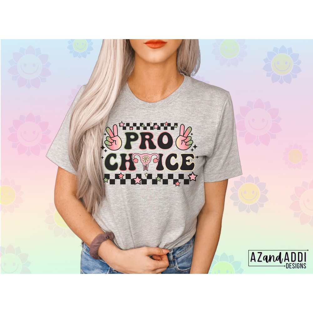 Pro choice png, Retro woman’s rights png, pro roe png, my body my choice, vote for your rights, political png, retro sublimation - 3.jpg