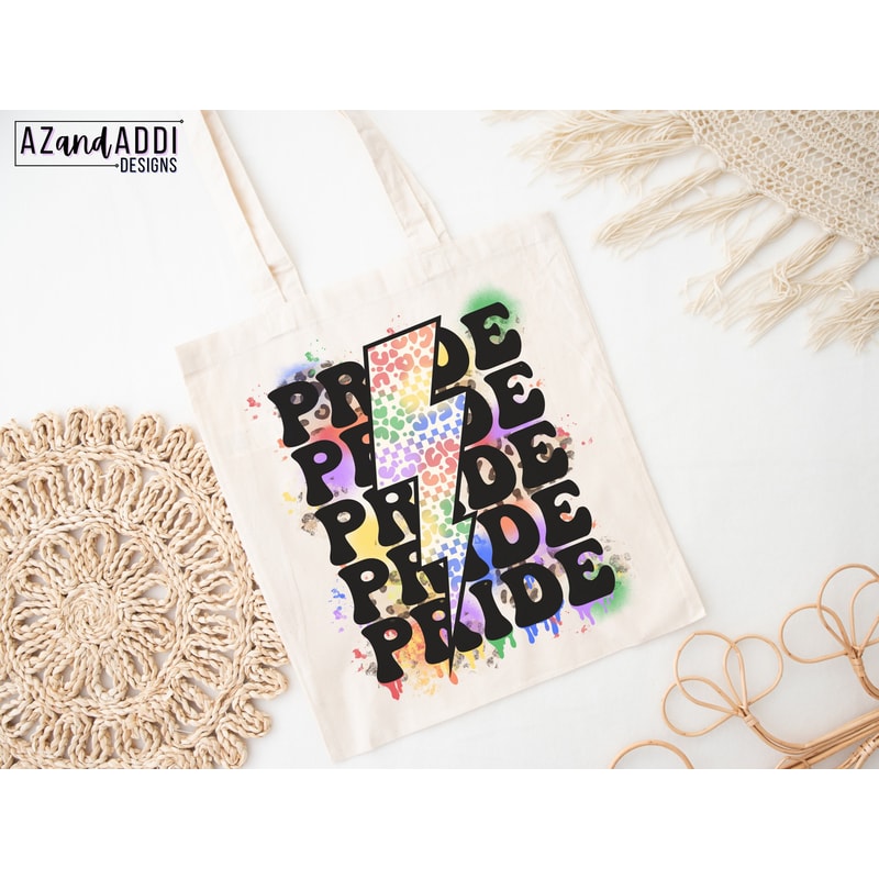 Rainbow Gay Pride Png for Sublimation, Lightning Bolt Pride Png, Rainbow paint splatter design, Pride month sublimation, LGBTQ+ sublimation - 5.jpg