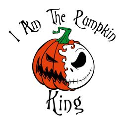 pumpkin king jack skellington face svg