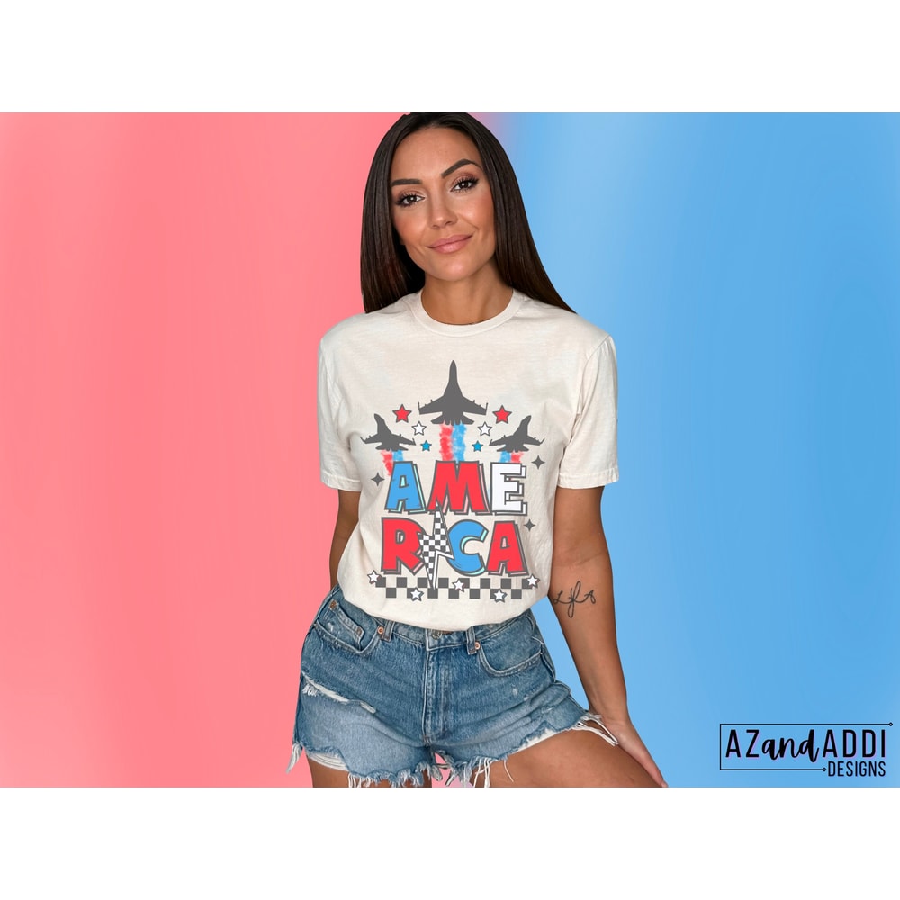 Retro America sublimation design, trendy 4th of July shirt design, retro sublimation png, patriotic png, Independence Day, digital download - 5.jpg